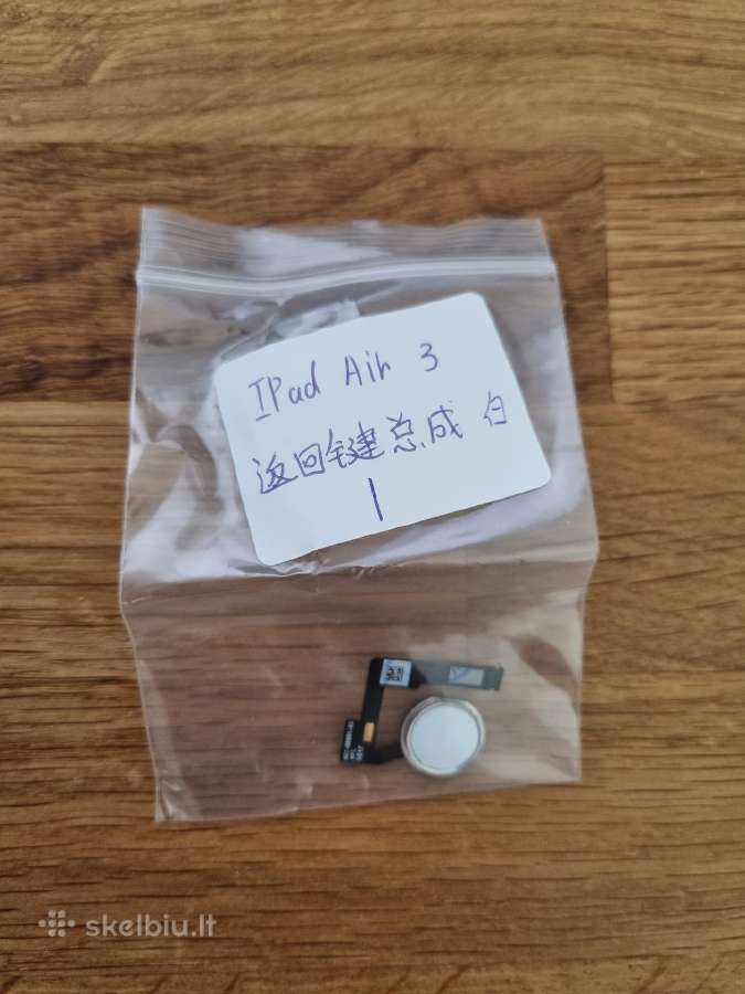iPad Air 3 baltas Home mygtukas