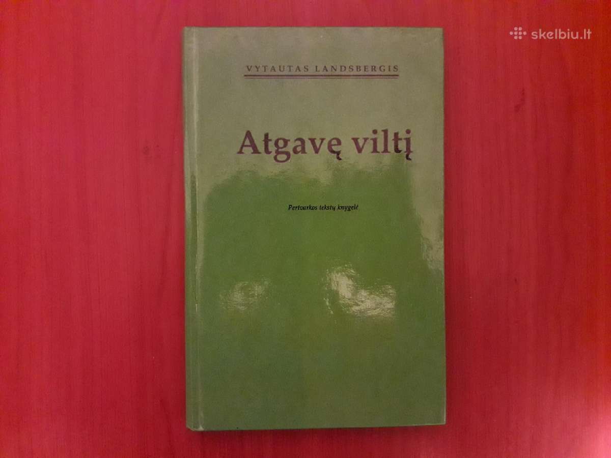 Knygos su Vyt. Landsbergio autografais - nuotraukos Nr. 3