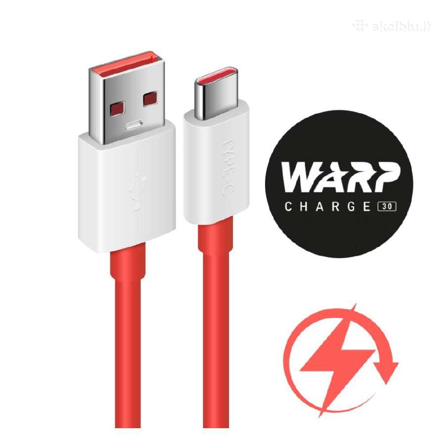 Oneplus Warp Charge laidas (nuo 7 Pro)