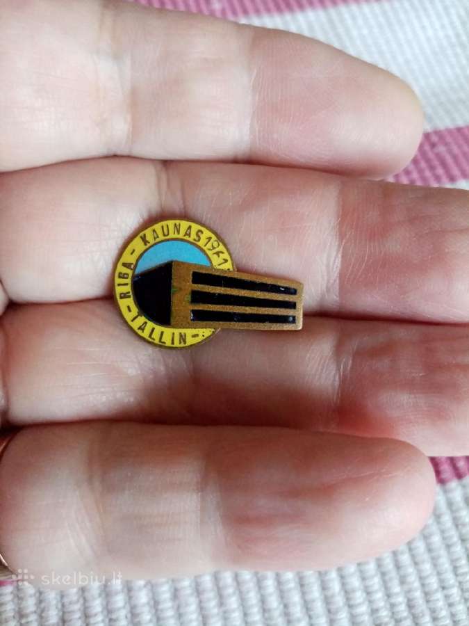 Ltsr Zenkliukas. Sunkaus Metalo Su Emalemis. Zr.