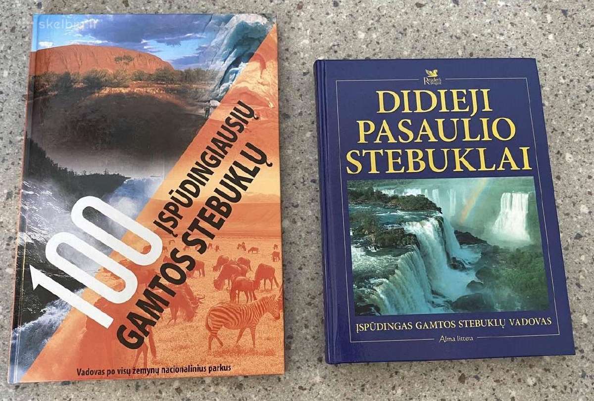 Knyga 100 įspūdingiausių gamtos stebuklų