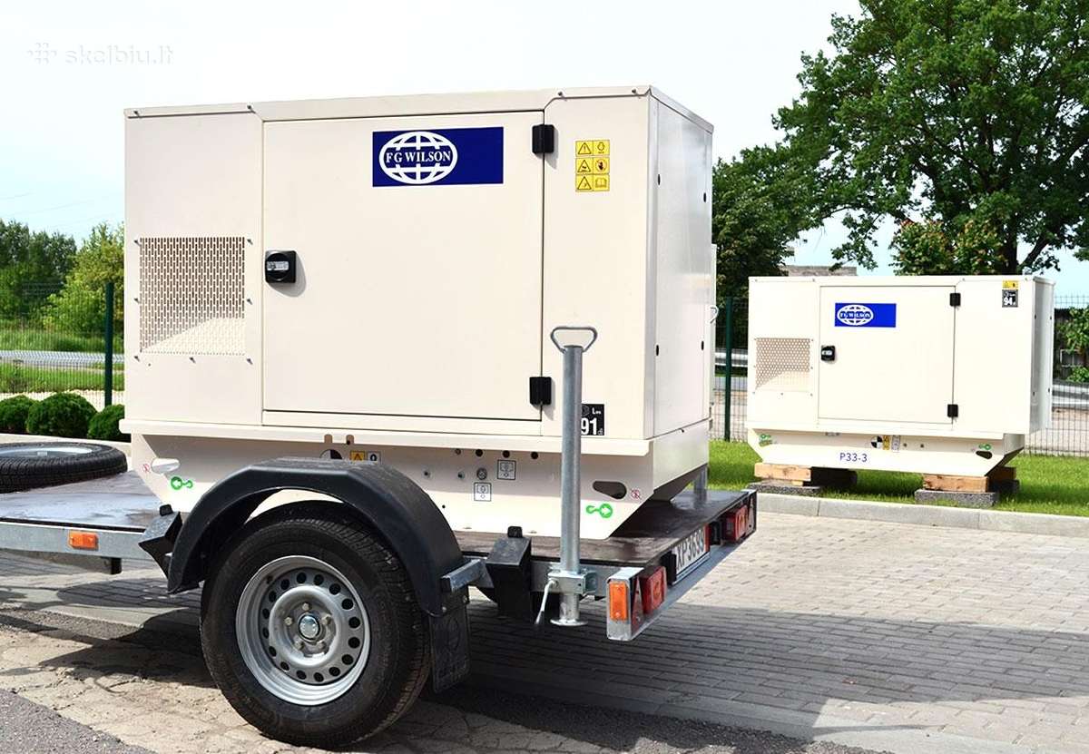 Elektros generatorius Fg Wilson P22-1 16kw - nuotraukos Nr. 2