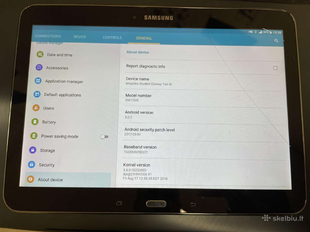 Galaxy tab 4
