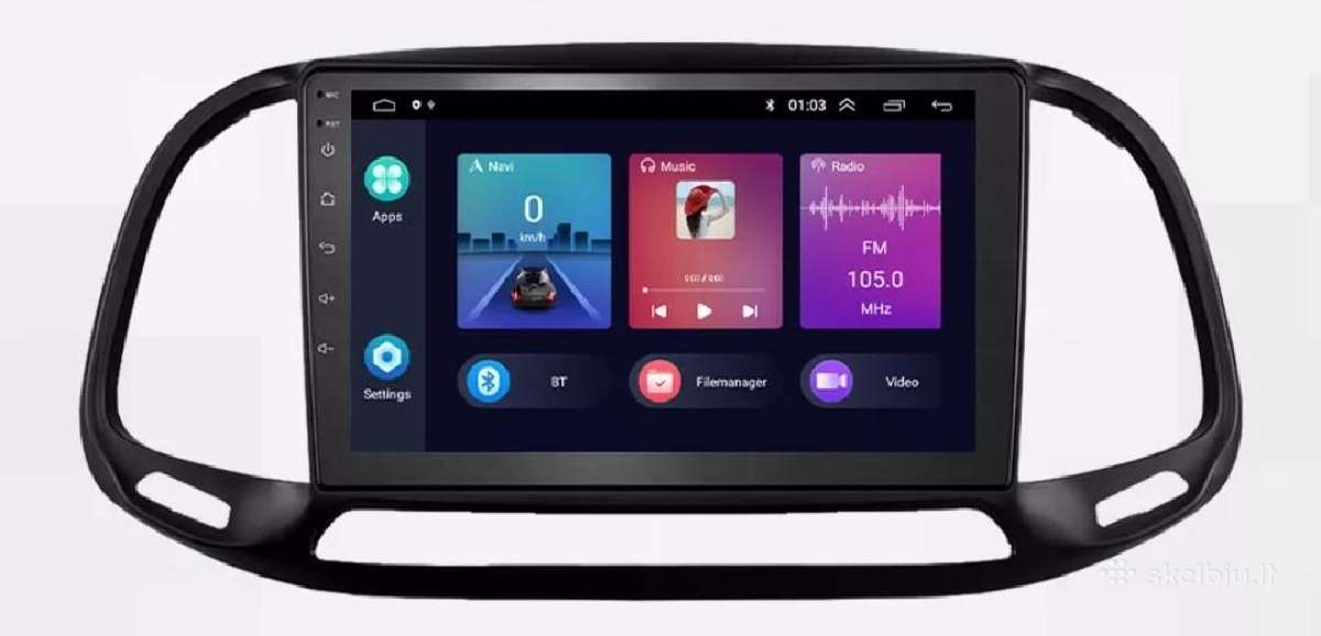 Fiat Doblo Android Multimedijos / multimedia