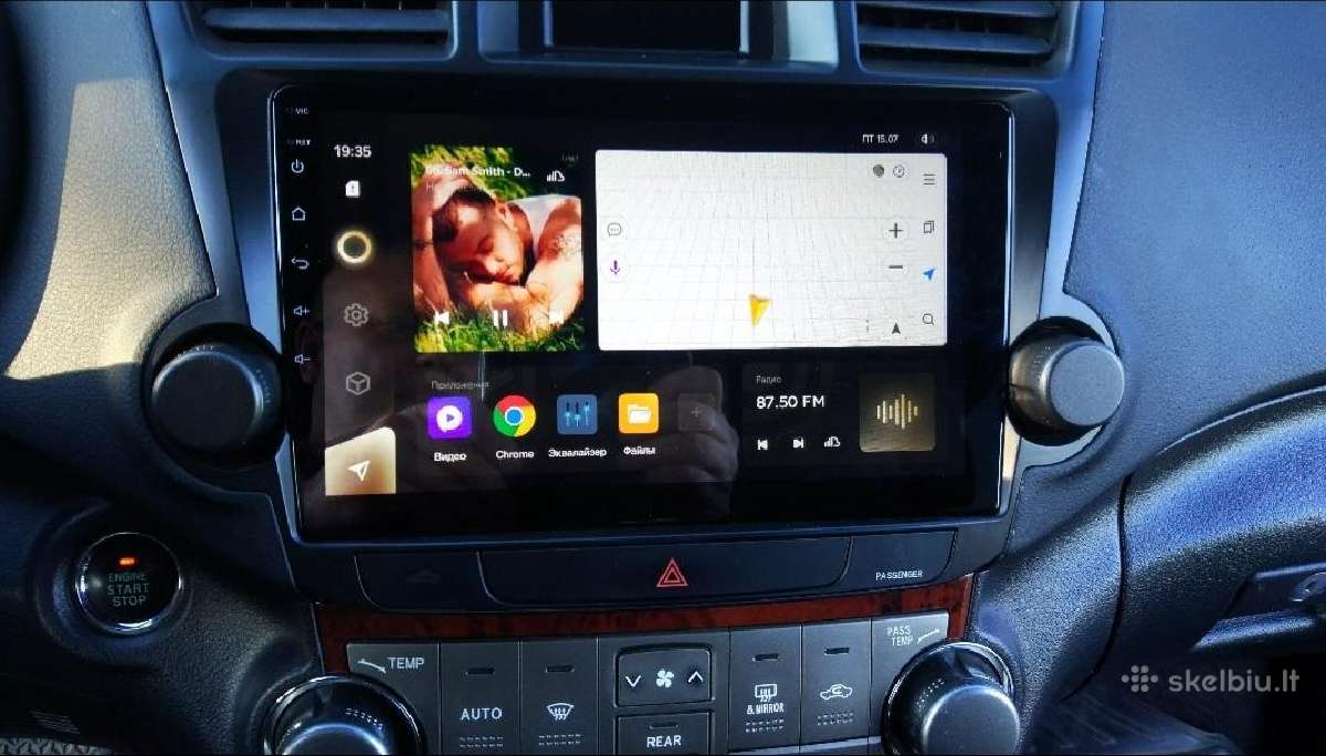 Toyota Highlander multimedijos / multimedia - nuotraukos Nr. 2