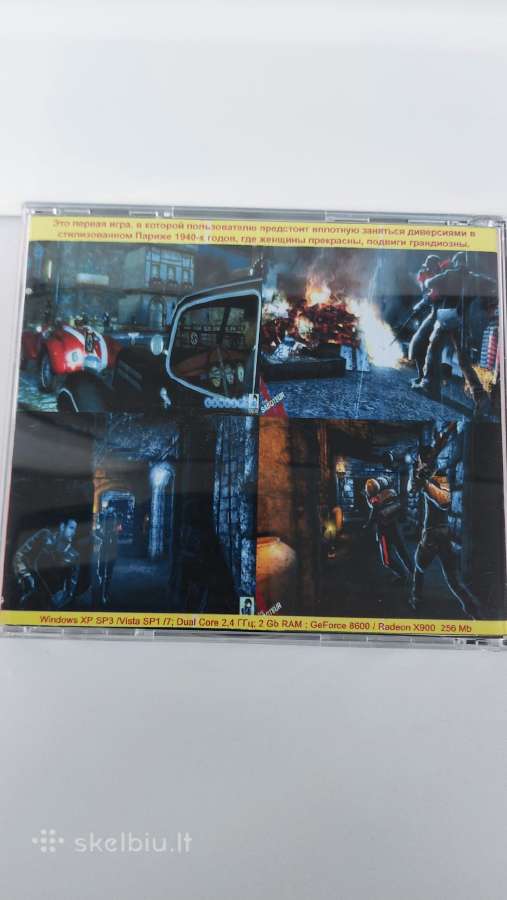,The Saboteur'' Pc Dvd-rom Žaidimas 17+ - nuotraukos Nr. 3
