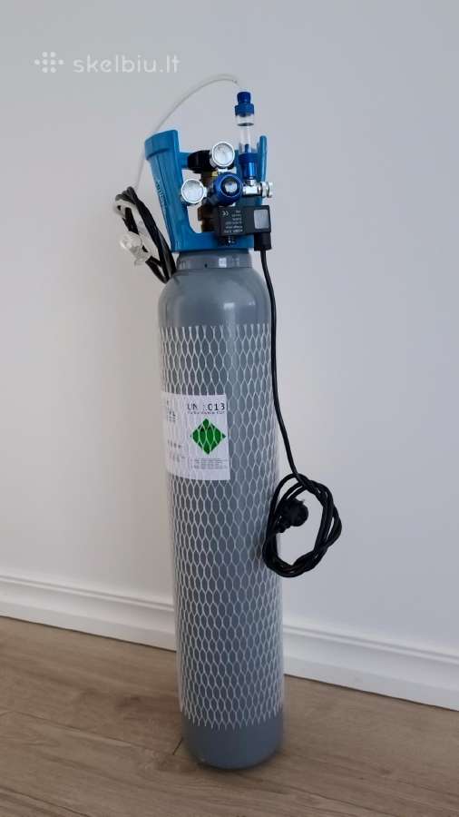 C0² sistema akvariumui 5.33kg / 8 Ltr