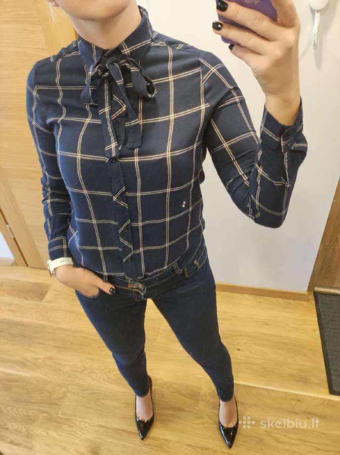 Orsay indigo spalvos marškiniai