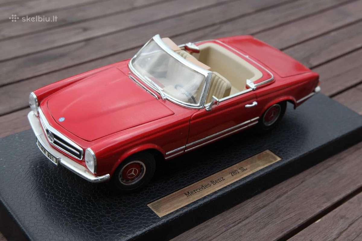 Mercedes 1:18 modeliai kolekciniai SL kolekcija - nuotraukos Nr. 3