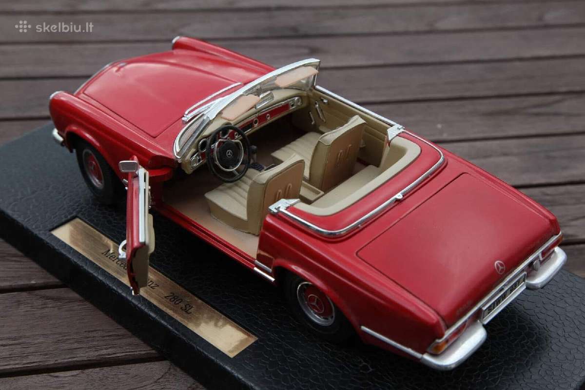 Mercedes 1:18 modeliai kolekciniai SL kolekcija - nuotraukos Nr. 4