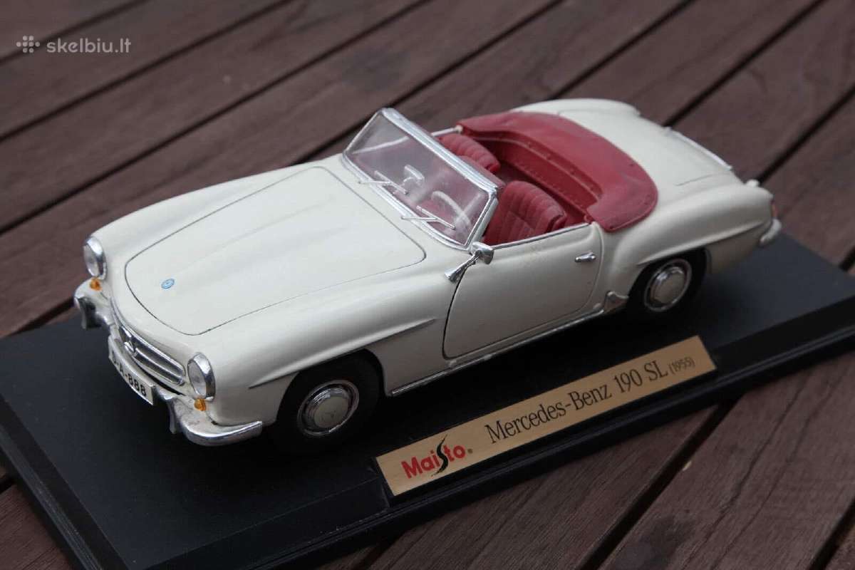 Mercedes 1:18 modeliai kolekciniai SL kolekcija - nuotraukos Nr. 5