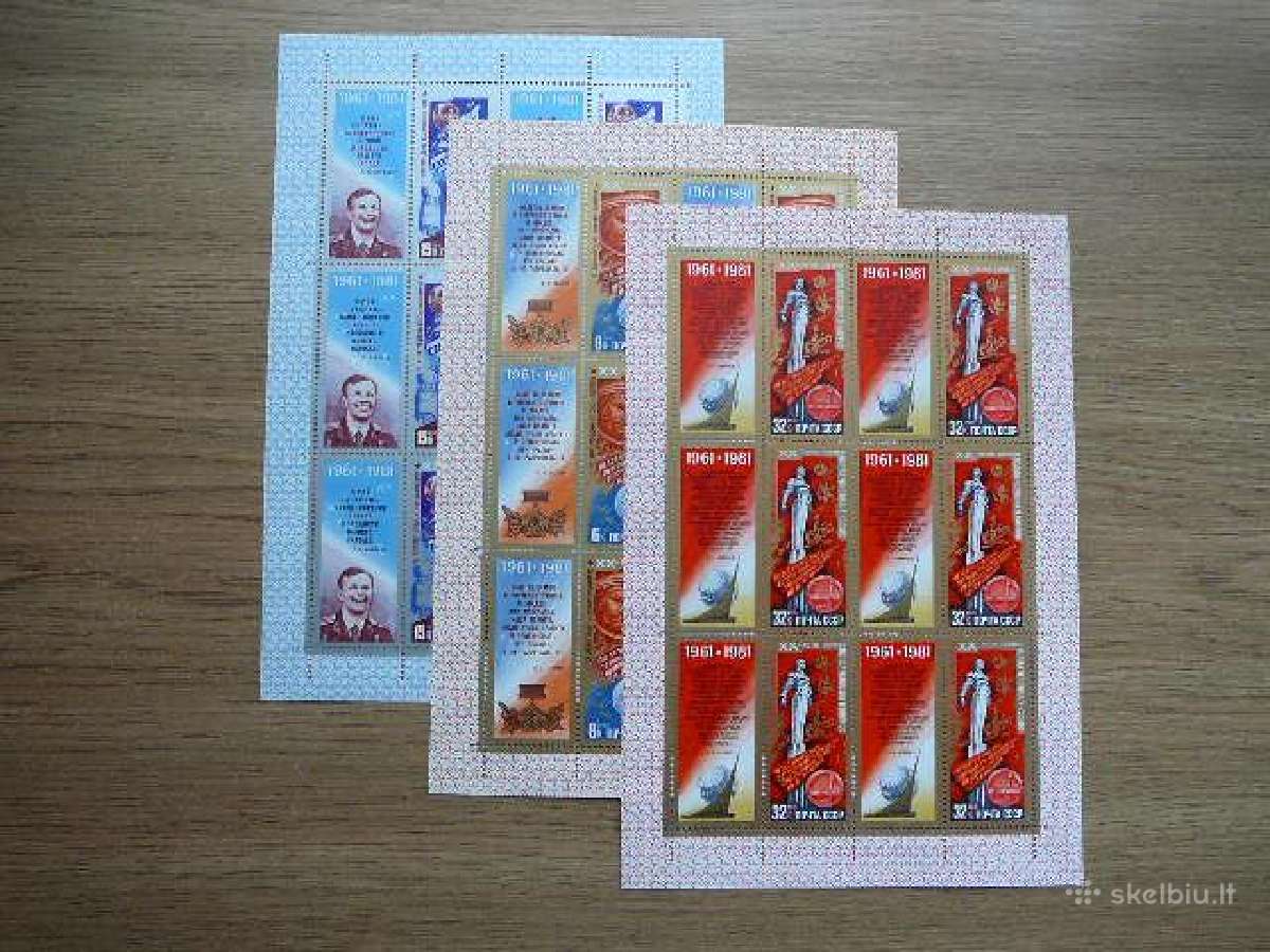 Kosmosas Ssr 1981 Mnh s5056pp