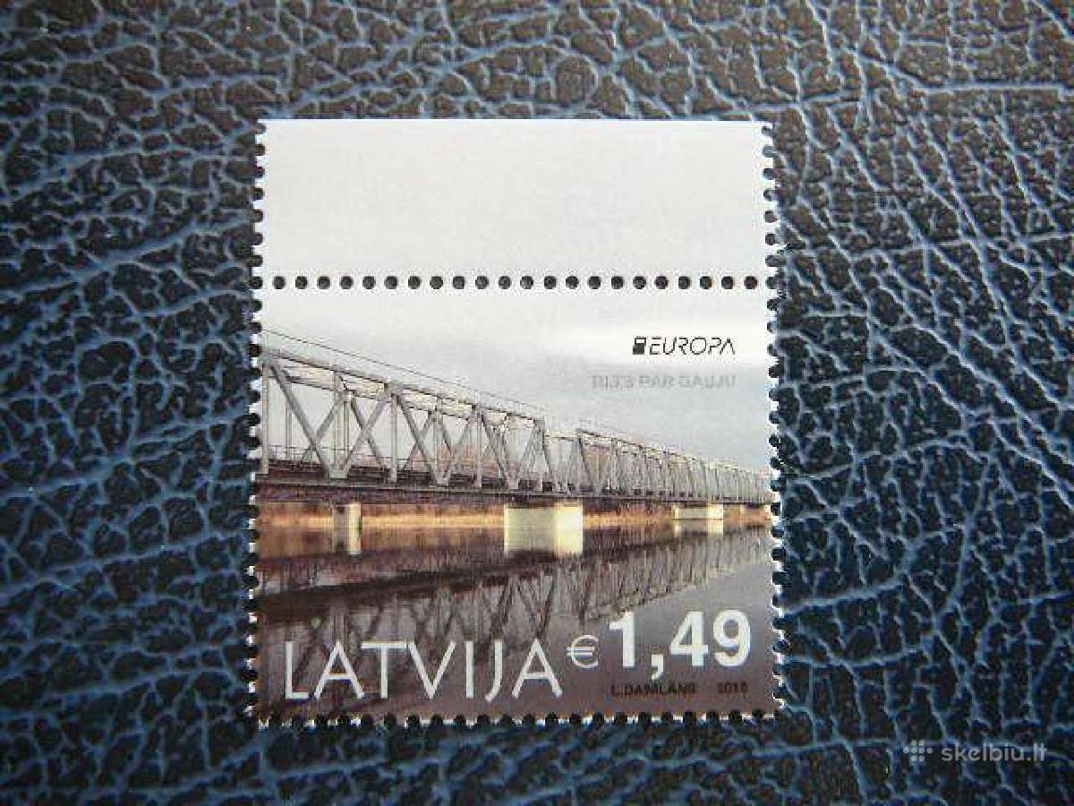 Europa Tiltai Latvija 2018 Mnh llt1044