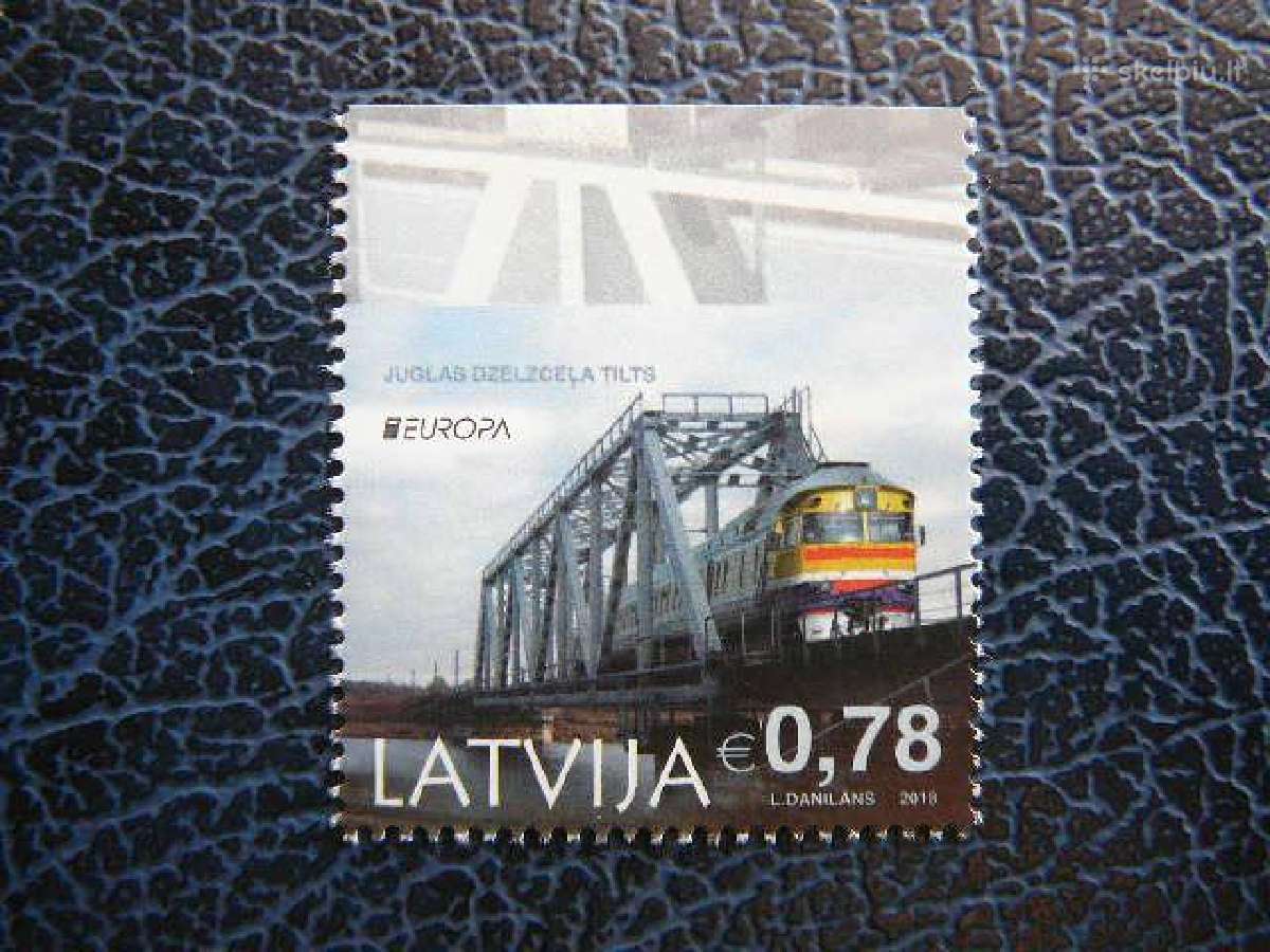 Europa Tiltai Latvija 2018 Mnh llt1043b