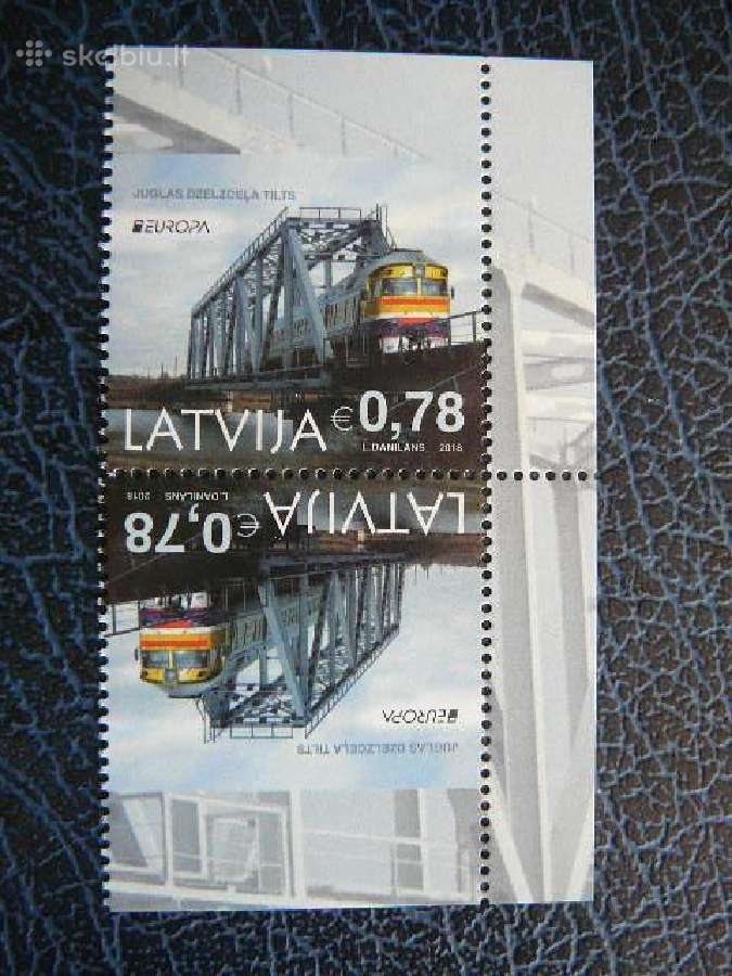 Europa Tiltai Latvija 2018 Mnh llt1043d