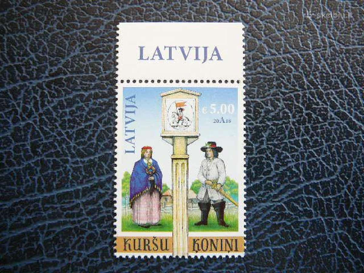 Nacionaliniai kostiumai Latvija 2018 Mnh llt1053