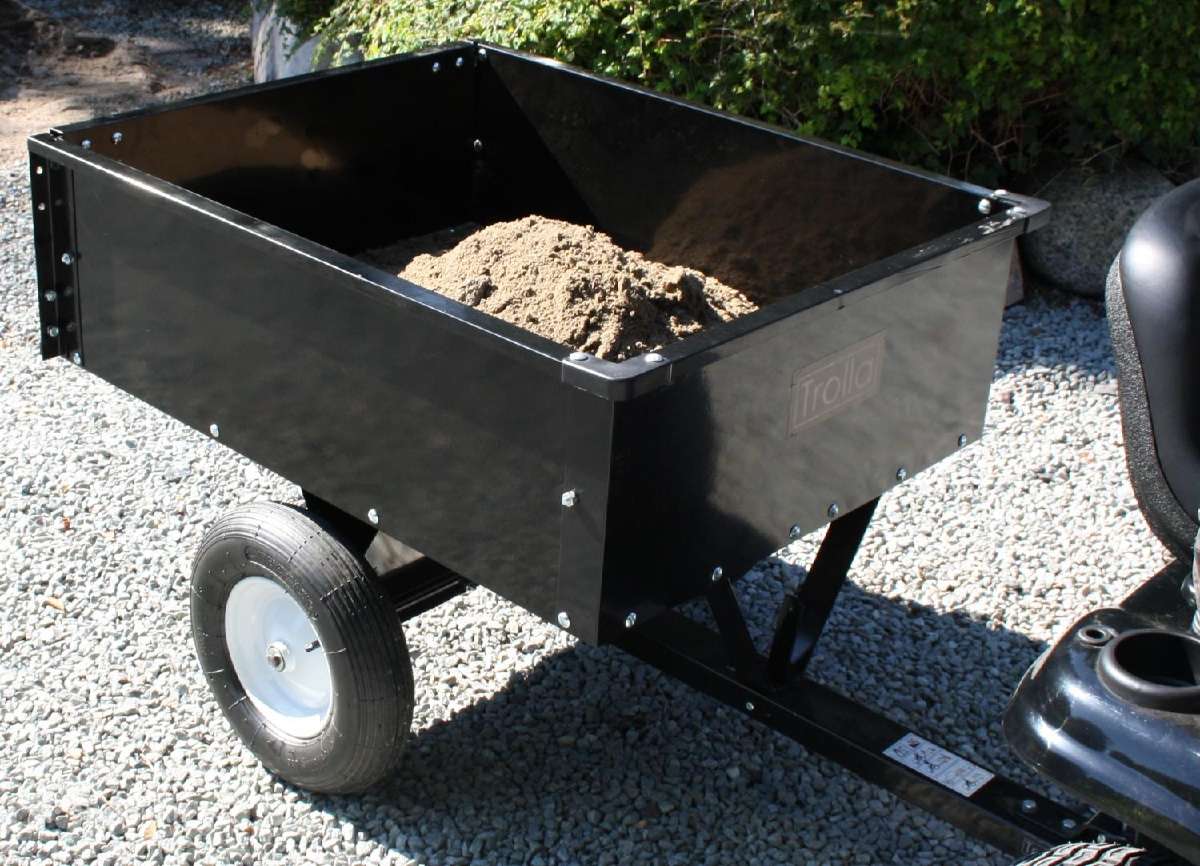 Sodo traktoriai priekaba, 225 kg Trolla Denmark - nuotraukos Nr. 2