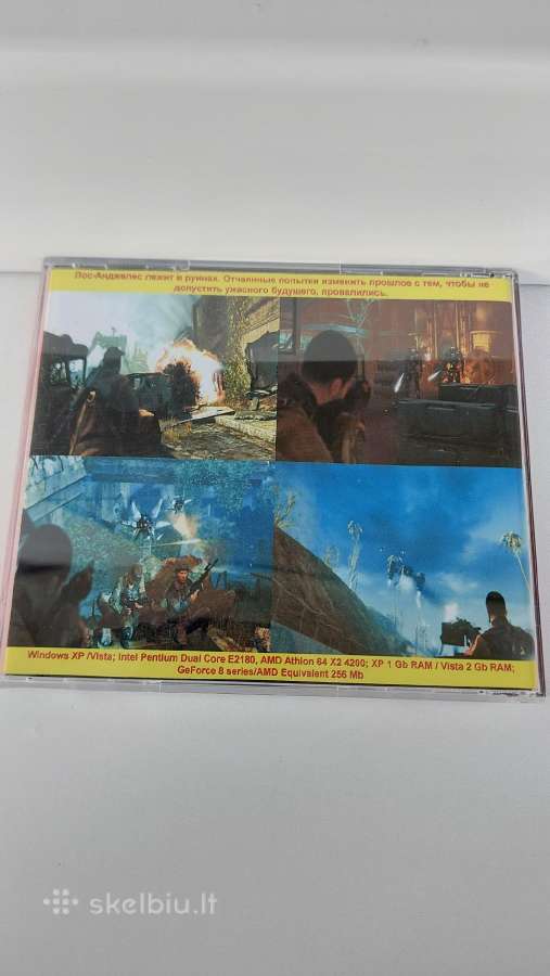 ,Terminator Salvation''pc Dvd-rom žaidimas. - nuotraukos Nr. 3