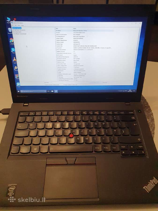 Lenovo thinkpad L450, i5, 8gb RAM. 14' - nuotraukos Nr. 6