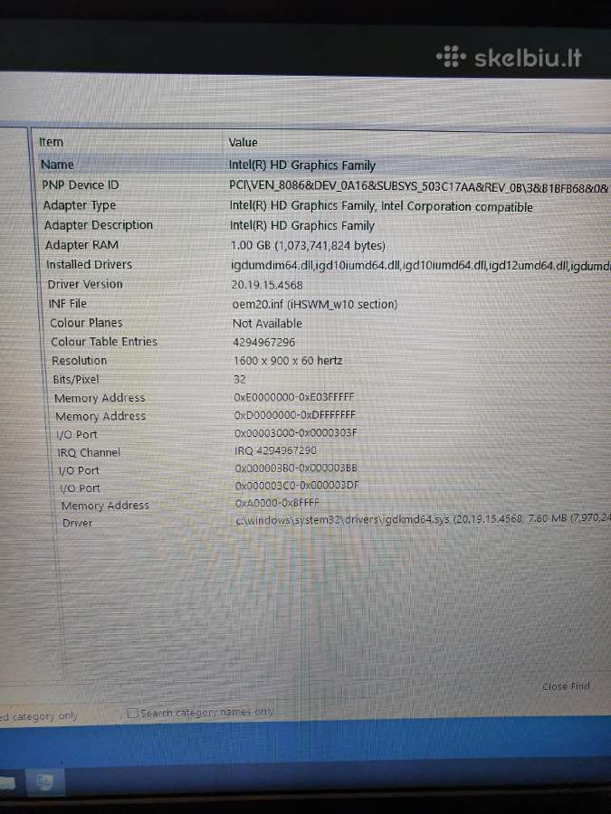 Lenovo thinkpad L450, i5, 8gb RAM. 14' - nuotraukos Nr. 9