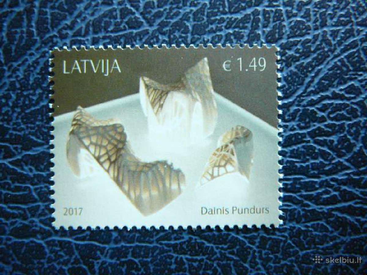 Artistas Dainis Pundurs Latvija 2017 Mnh llt1021