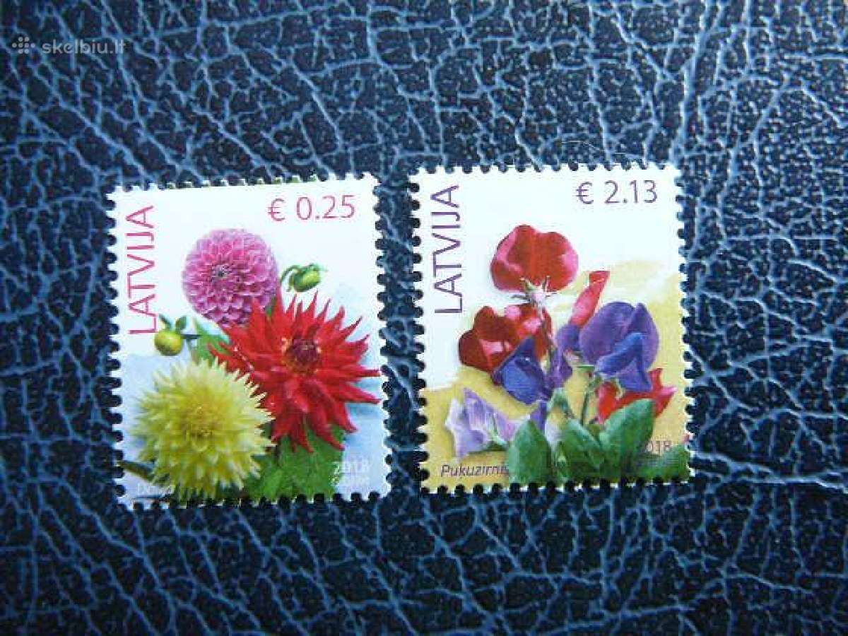 Geles Latvija 2018 Mnh llt930ii, 933ii