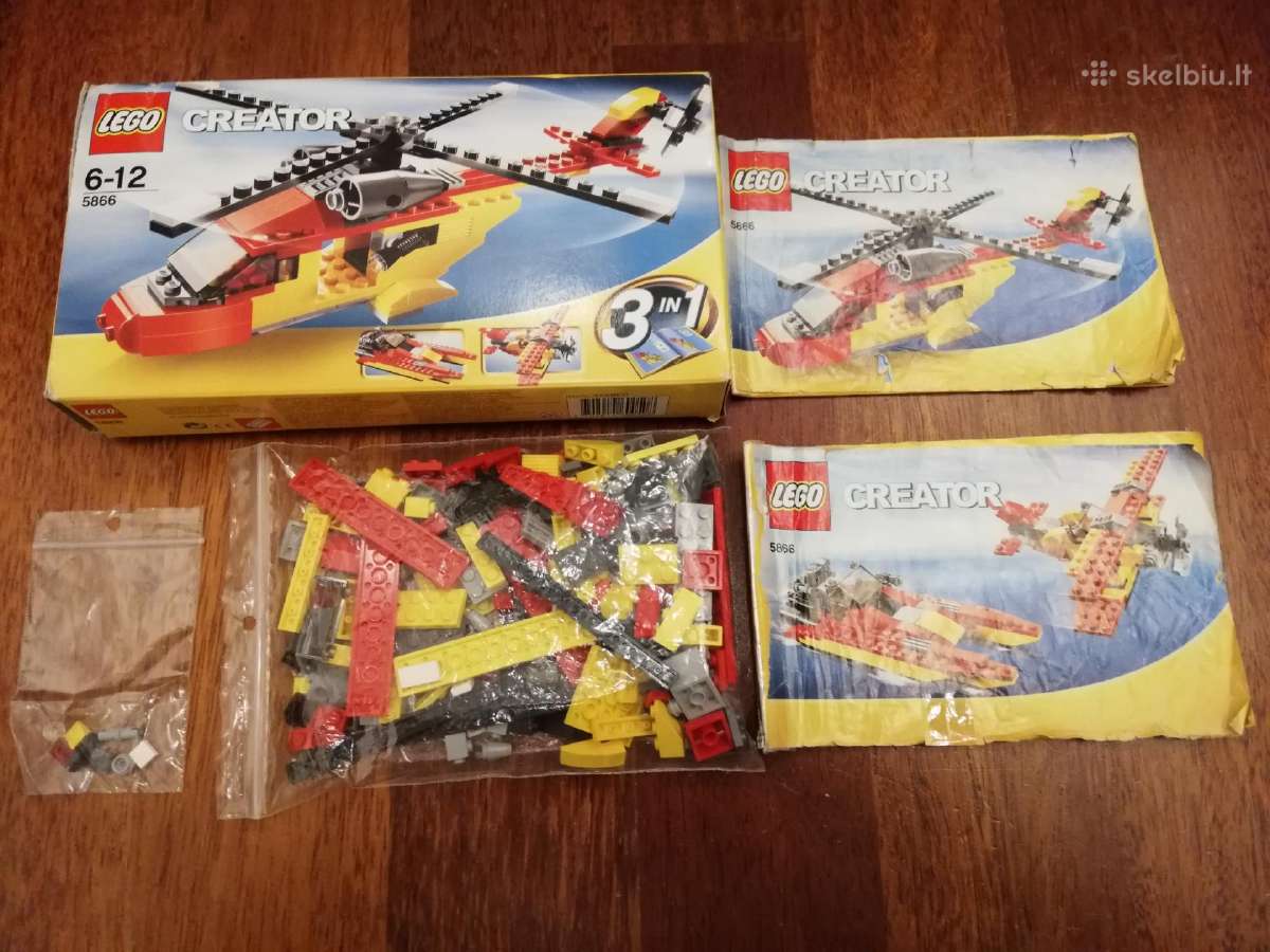 Parduodamas Lego Creator 5866 Rotor Rescue - nuotraukos Nr. 2