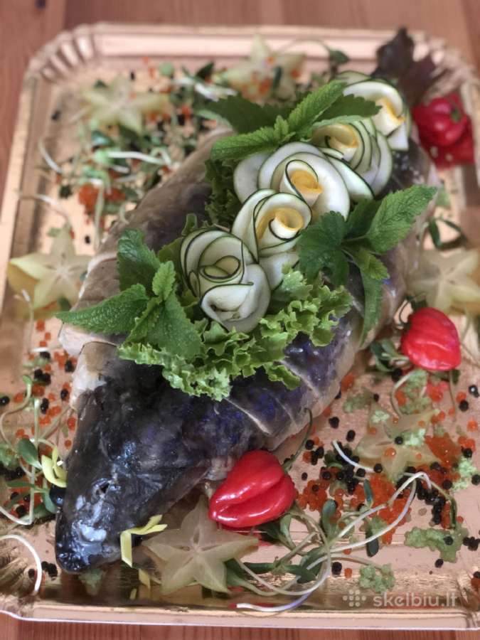Farširuoti karpiai-vištos