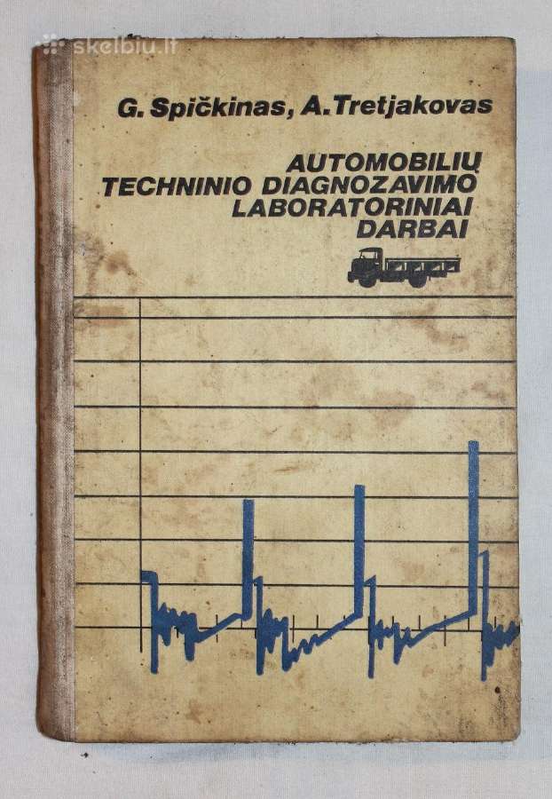 Automobilių techninio diagnozavimo darbai 1981 m.