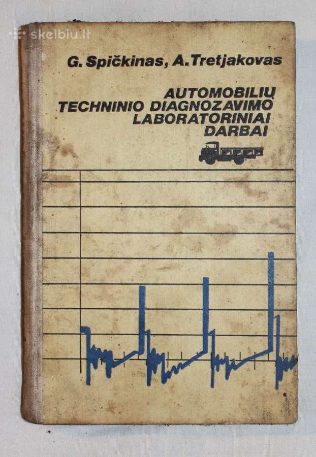 Automobilių techninio diagnozavimo darbai 1981 m.