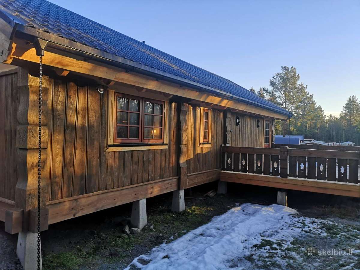 Rąstiniai-skydiniai,karkasiniai namai,pirtys. - nuotraukos Nr. 13