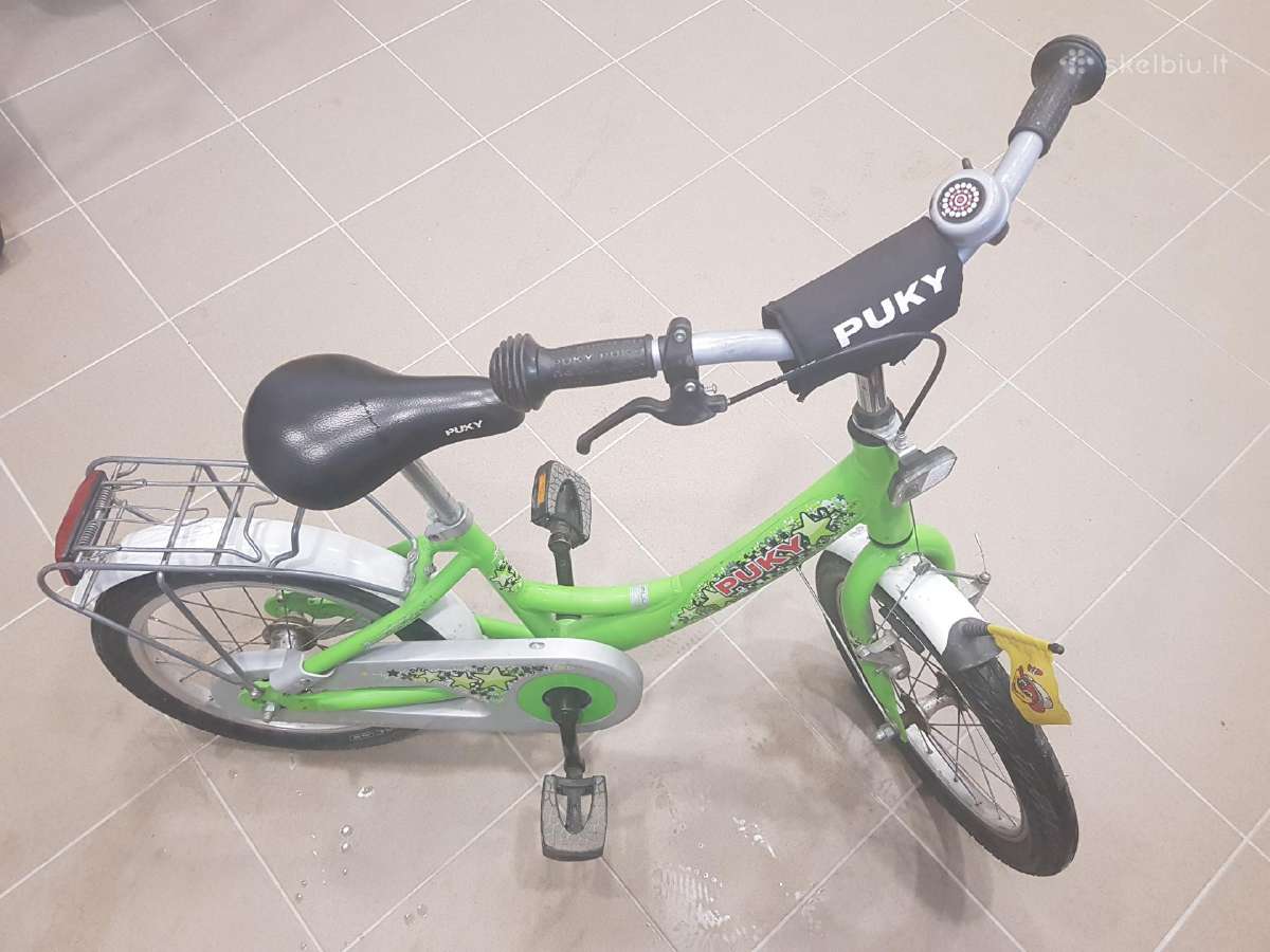 Dviratukas vaikams Puky Zl 16-1, 16" žalias - nuotraukos Nr. 2