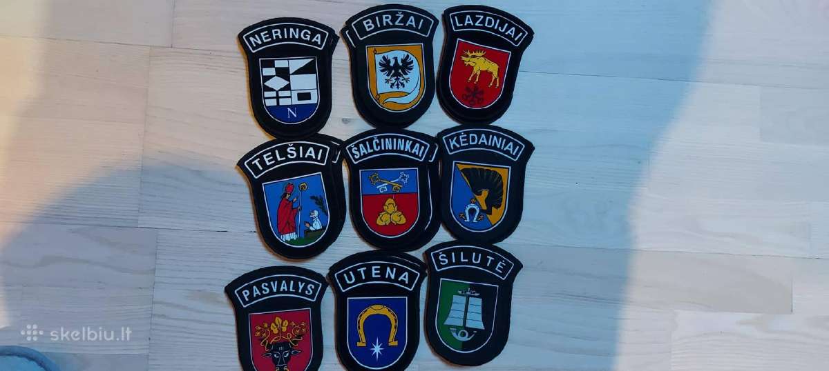 Parduodu Policijos antsiuvų kolekcija kaina po 10 - nuotraukos Nr. 4