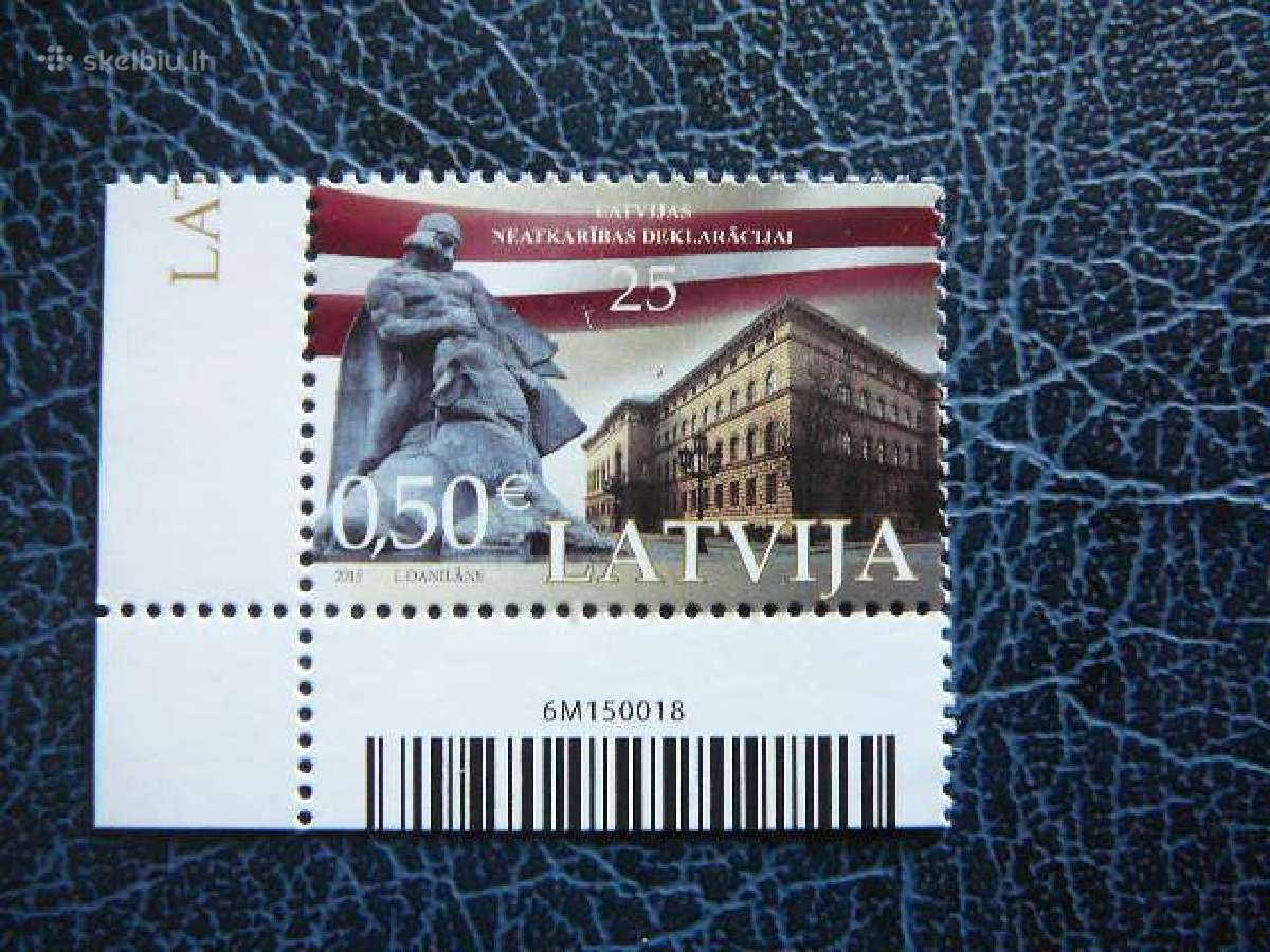 Latvija 2015 Paminklas Veliava Mnh llt944