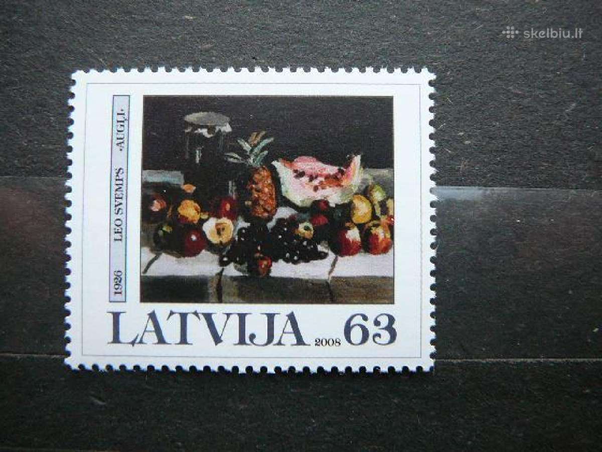 Daile Latvija 2008 Mnh llt723