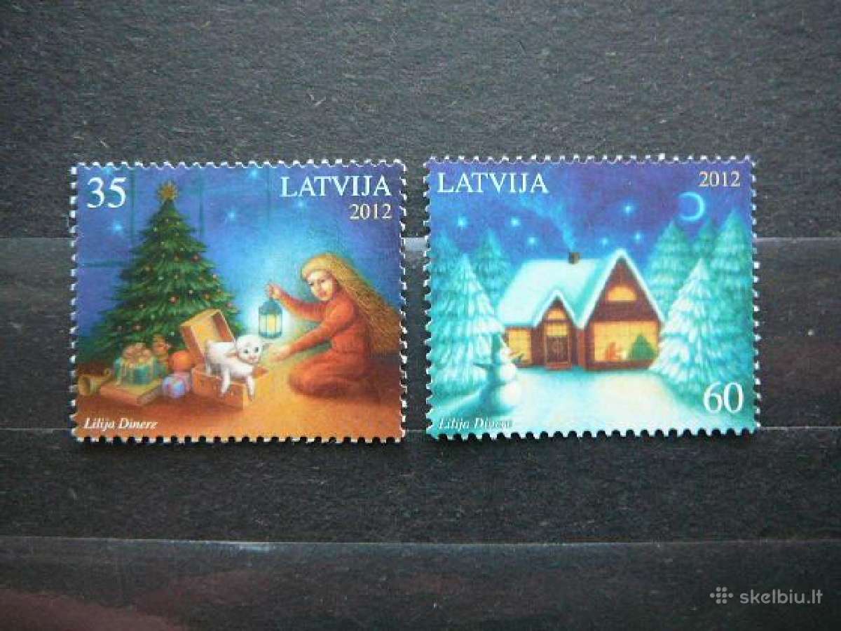 Sventos Kaledos Latvija 2012 Mnh llt853