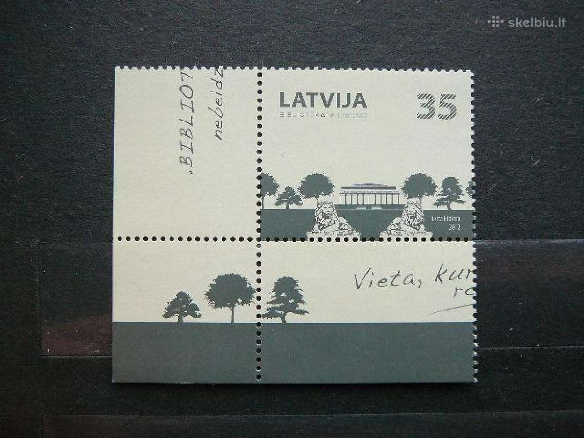 Architektura Latvija 2012 Mnh llt827