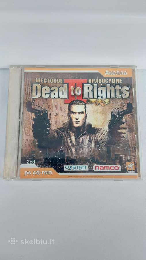 ,Dead to Rights 2.жестокое Правосудие'' Pc CD 16+