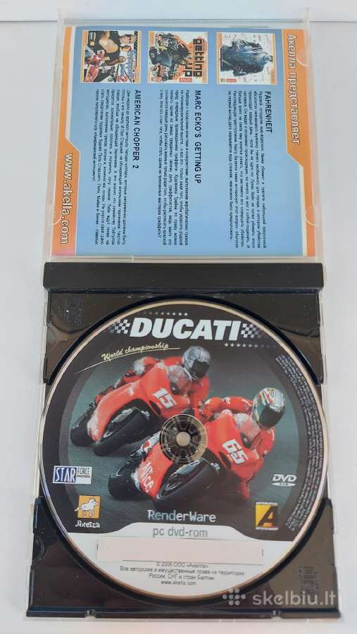 ,Ducati'' Pc Dvd-rom žaidimas - nuotraukos Nr. 2