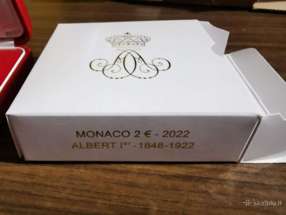 2022m. Monako 2eur moneta