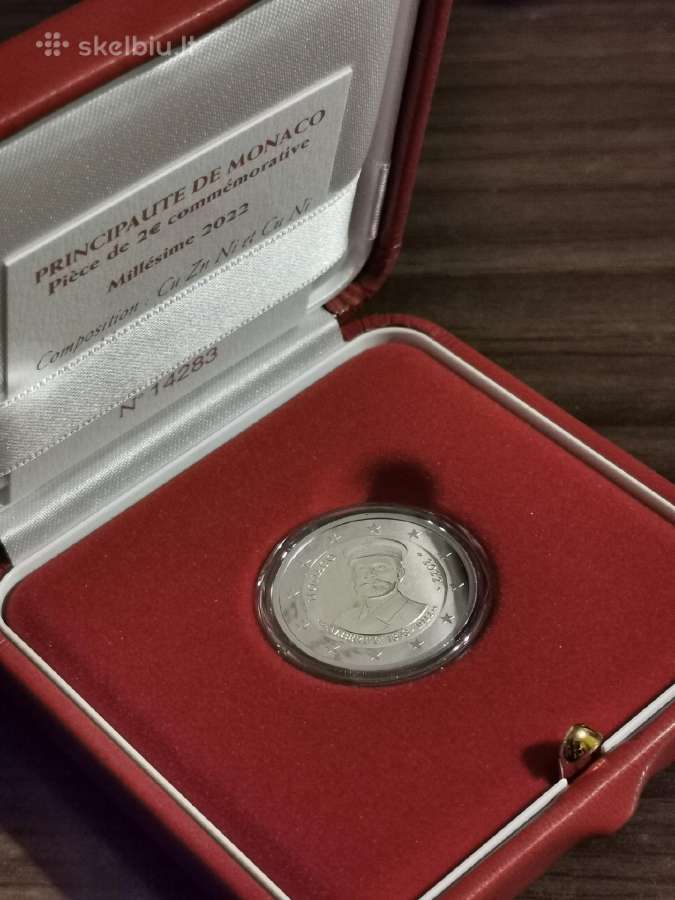 2022m. Monako 2eur moneta - nuotraukos Nr. 2