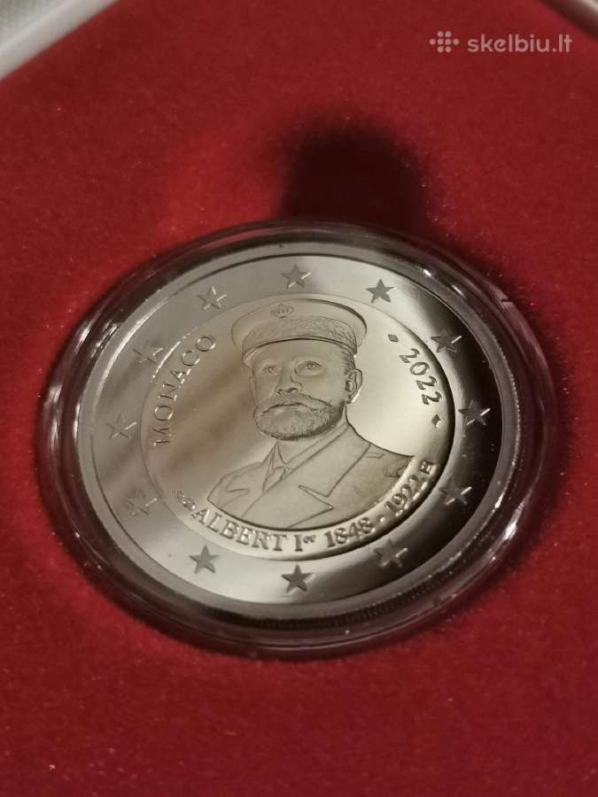 2022m. Monako 2eur moneta - nuotraukos Nr. 3