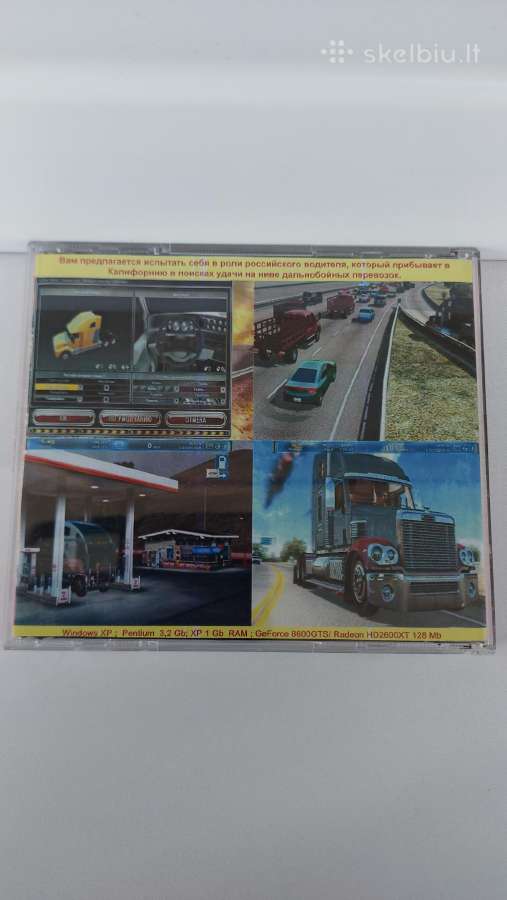 ,дальнобойщики 3 : Покорение Америки ''Pc CD-rom - nuotraukos Nr. 3