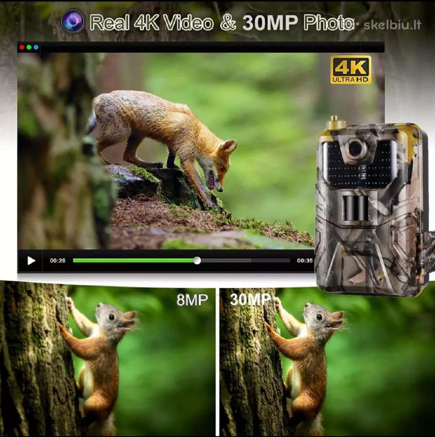 Medžioklinė kamera Hc-900pro live video - nuotraukos Nr. 8