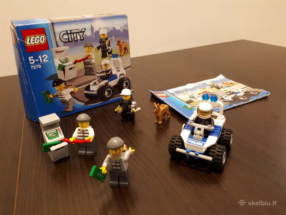 Parduodamas Lego City 7279 Police Minifigure - nuotraukos Nr. 3