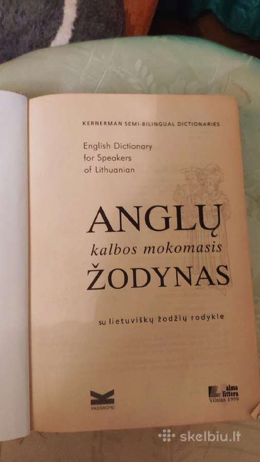 Anglų kalbos mokomasis žodynas - nuotraukos Nr. 2