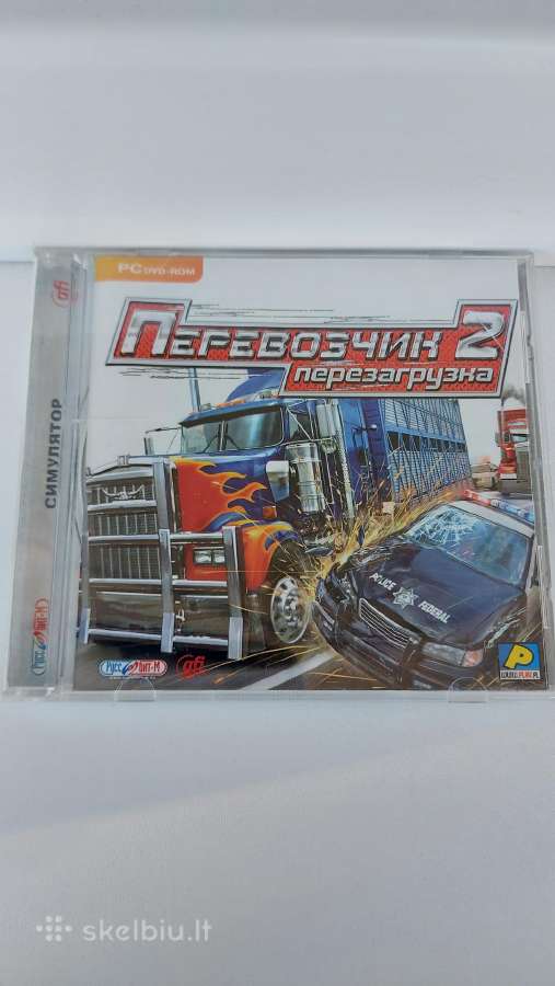 ,перевозчик 2:перезагрузка.' Pc Dvd-rom žaidimas