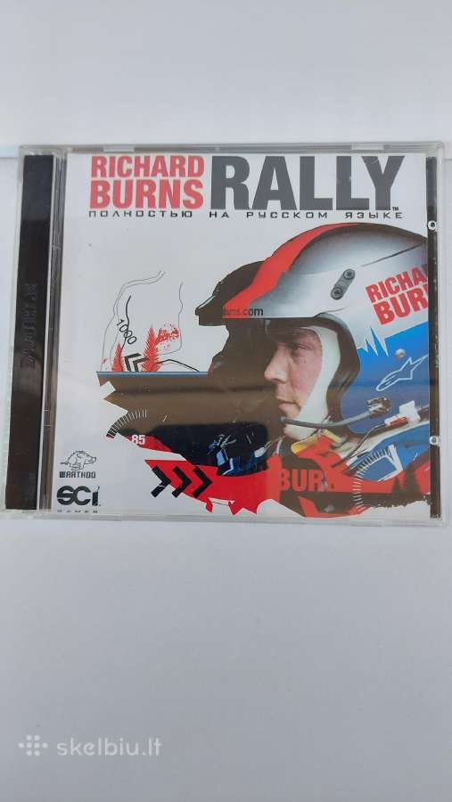 ,Richard Burns Rally'' Pc CD-rom žaidimas