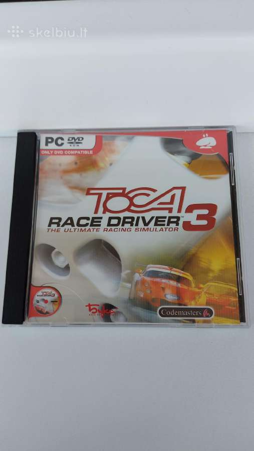 ,Toca Race Driver 3'' Pc Dvd-rom žaidimas