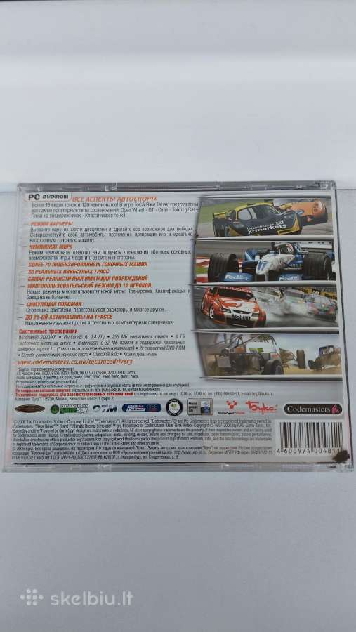 ,Toca Race Driver 3'' Pc Dvd-rom žaidimas - nuotraukos Nr. 3